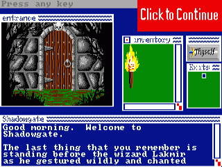 Shadowgate screenshot 3 for Amiga